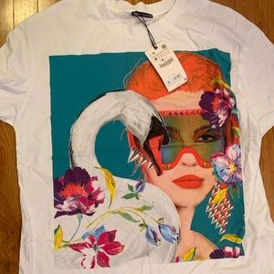 Zara Woman’s over size tee shirt